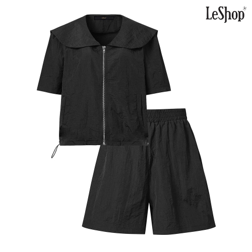 르샵 세일러카라 스트링 자켓 밴딩 팬츠 셋업 DP2OW035A