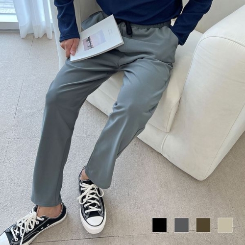 남성 세미 일자 남자밴드 바지 ON-PTA-QWFHD7U0