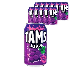 롯데칠성음료 탐스 쥬시 포도 355ml