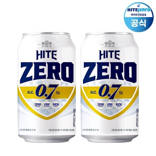 하이트진로 하이트제로 0.7% 350ml