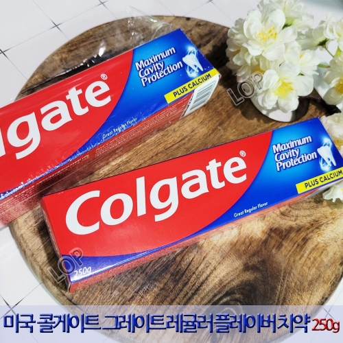 콜게이트 케비티프로텍션 레귤러 치약 250g [3개]