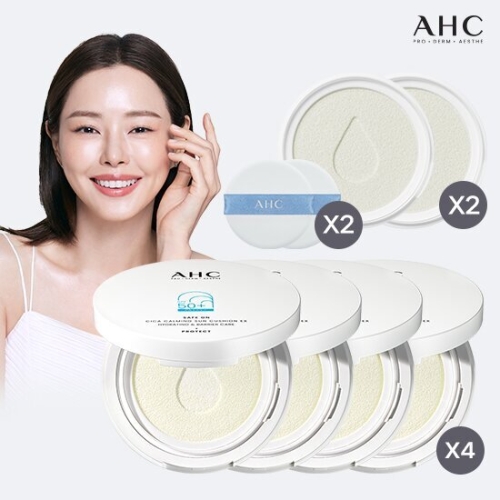 AHC 세이프온 시카 카밍 선 쿠션 EX 25g