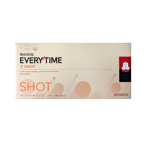 정관장 홍삼정 에브리타임 샷 20ml 50병