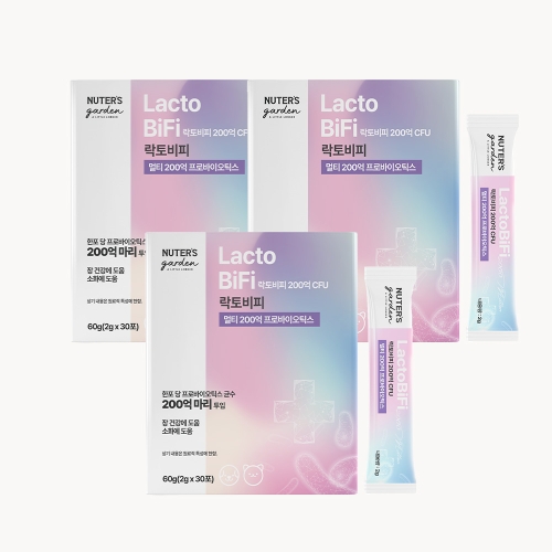 누터스가든 락토비피 멀티 200억 프로바이오틱스 60g (2g x 30p)