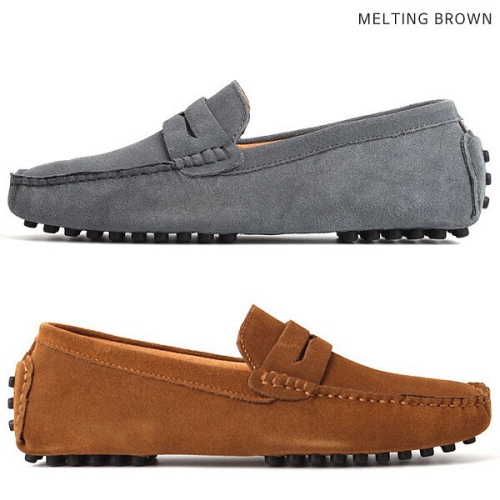 멜팅브라운 남자드라이빙슈즈 남성스웨이드로퍼 남성가을신발 W88 3010021