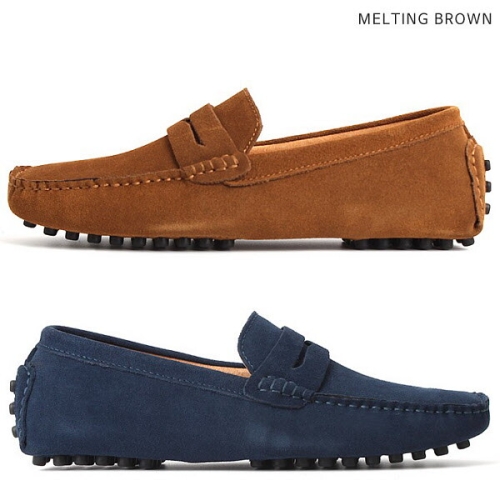 멜팅브라운 남자드라이빙슈즈 남자스웨이드로퍼 남자가을신발 W88 3010024