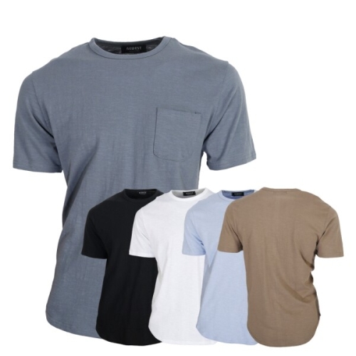 기타 패플 엣지애 뉴이스트 슬라브 포켓 반팔티 MCTNS5010