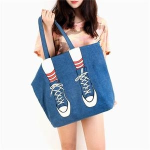 라일리 Rly 프린팅 에코백 지퍼 천가방 캐주얼 면가방 쇼퍼백 9506550