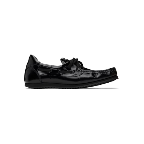 자크뮈스 여성 블랙 라 크루아제르 더 바또 로퍼 251553F121005