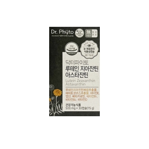 노바렉스 닥터파이토 루테인 지아잔틴 아스타잔틴 500mg 30정