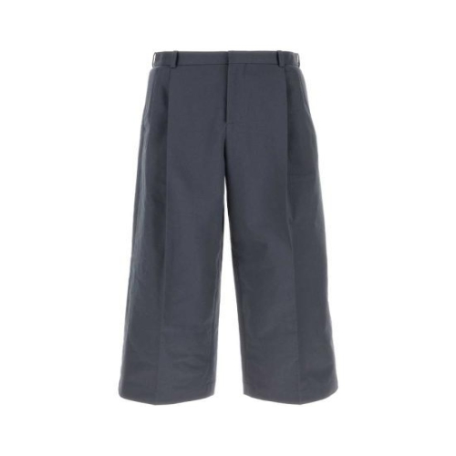 로에베 Air Force blue cotton pant H526Y04WFX GREY LIGHT BLUE