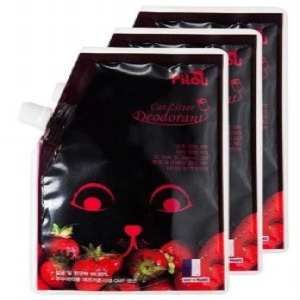 Pilou 캣리터 데오드란트 딸기향 300g