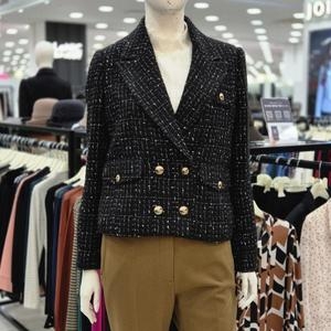 조이너스 여성 정장 겨울 트위드 더블 자켓 브랜드JEW0WJK0230
