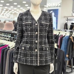 조이너스 여성 정장 노카라 트위드 A라인 자켓 브랜드JEW0WJK0270