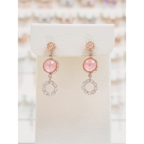 볼라레  세이브존03 30대여자생일선물 핑크 다이아 드롭 은침 귀걸이 LE791 10326978