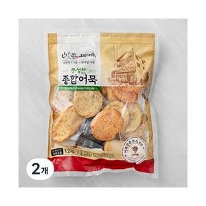 늘푸른바다 고래사어묵 풍성한 종합어묵 1.2kg