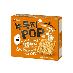 농심  누룽지팝 달콤한맛 142g