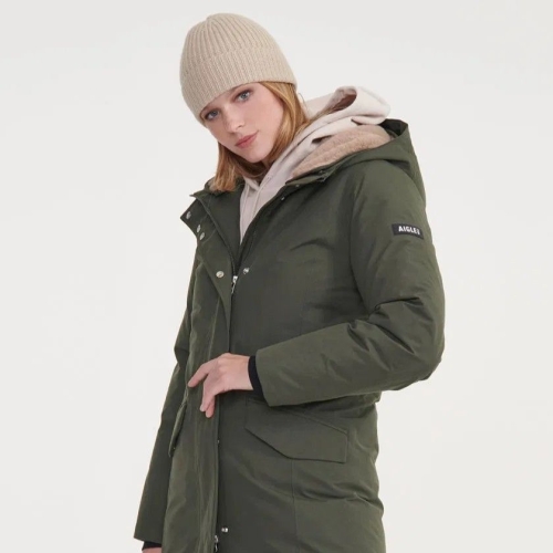 에이글  GORE-TEX 후드 퍼 미드 파카 AIW23WOUI013