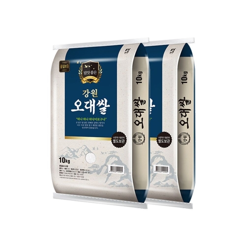 더프레시  2025 햅쌀 밥맛좋은 강원오대쌀 10kg