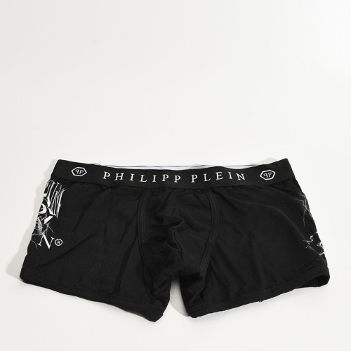 필립플레인 MUY0332 타이거 복서 브리프 블랙