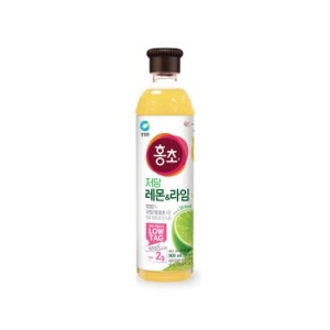 청정원 홍초 저당 레몬 & 라임 900ml