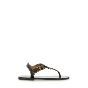 이자벨마랑 이사벨 JOONI 레더 스터드 버클 장식 샌들 1950194