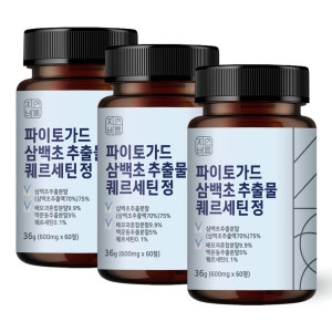 자연바름 파이토 가드 삼백초 추출물 퀘르세틴정 60정