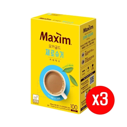 동서식품 맥심 모카골드 제로슈거 커피믹스 100개입