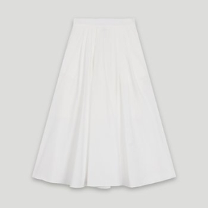 코데즈컴바인 뒷밴드 플레어 주름스커트 CKB-SK302W4