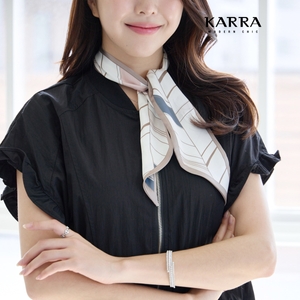 KARRA 럭셔리컬러섹션스카프_KB4SSF001Q-F