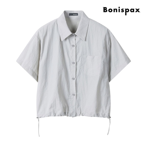 보니스팍스 사이드 스트링 베이직 셔츠 XP4SH025M0