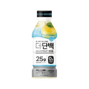 빙그레 더단백 워터 프로틴 백자몽 400ml
