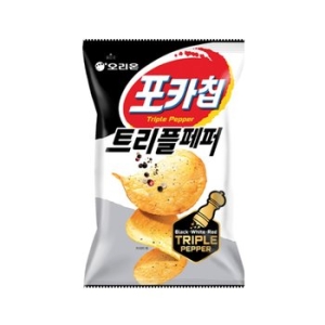 오리온  포카칩 트리플페퍼 60g