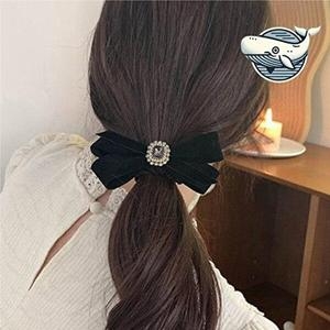 퀸즈 벨벳 큐빅 헤어밴드 세련된 헤어코디 필수-WFGYM7F