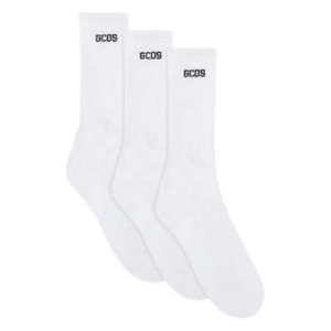 GCDS 로고 자카드 양말 3팩 세트 A2EU3801UW2 T