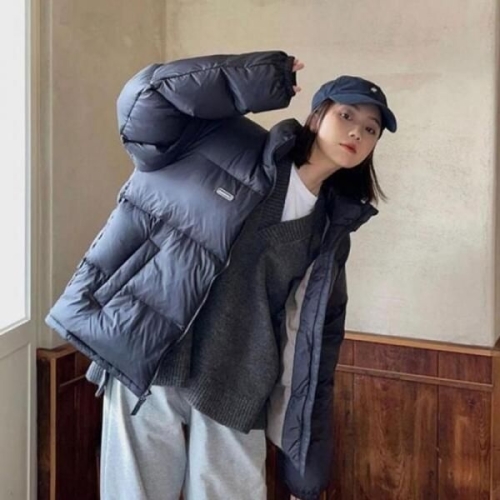 기타 키린 여자 기본 하이넥 베이직 숏패딩 9094614