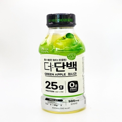 빙그레 더단백 워터 프로틴 청사과 400ml