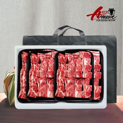정도에프앤에프  에이원미트 초이스 미국산 찜갈비 세트 3호 4kg