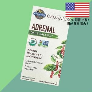 가든오브라이프 유기농 아드레날 데일리 밸런스 120캡슐