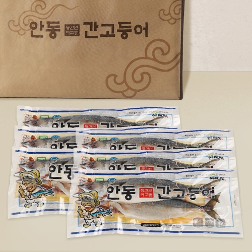 작심밀도  이동삼 안동참간고등어세트 800g 6마리