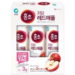 청정원 홍초 저당 레드애플 900ml