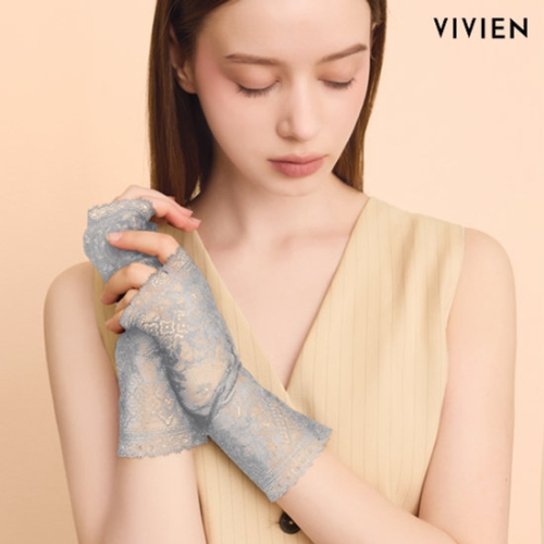 남영비비안 비비안 스타킹 글리터 레이스 미들 핸드커버 SI5034