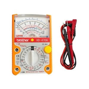 브라더  HD470A 아날로그 멀티 전압계 테스터기 기계 포인터 도구 기계식