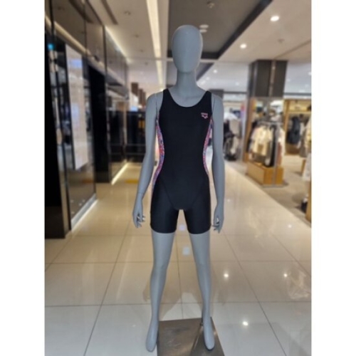 아레나  A5SL1PL52 BLK 와이드 플라워 3부 반신 U백