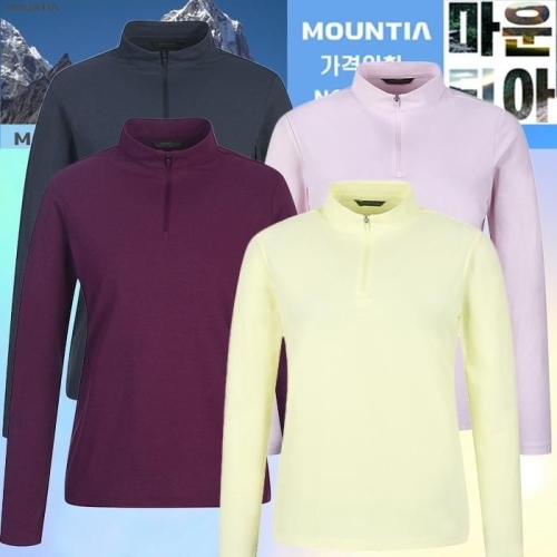 마운티아 여성 시스티셔츠Z6 잠재권축사 소재 33523994