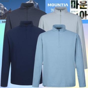 마운티아 남성 시스티셔츠Z5 기능성 기본 집업 경량 잠재권축사 원단 흡한속건 S33523892