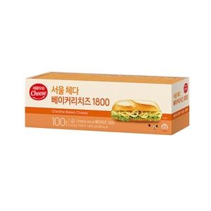 서울우유  체다 슬라이스 베이커리치즈 1800 100매