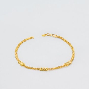 베티블루  995 999 24K 순금 트리플 트위스트 여성 여자 11.25g 금 팔찌.. 35091112