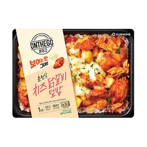 아워홈 온더고 춘천식 치즈 닭갈비덮밥 290g