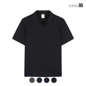 탑텐 남성 BALANCE 피케 슬릿넥 폴로 셔츠_MSC5TT1201